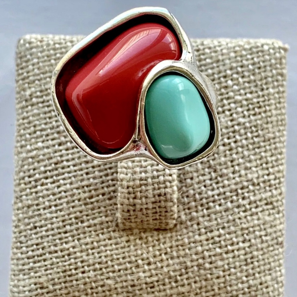 NWT! UNO de 50 Ring "Seashore" ANI0553; Size 7.